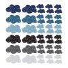 Decochic Stickers Muraux En Vinyle Petits Nuages Bleu Et Gris -Boutique KidKraft stickers muraux en vinyle petits nuages bleu et gris