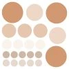 Decochic Stickers Muraux En Vinyle Rondes Mix Marron Et Beige 1 Decochic Stickers Muraux En Vinyle Rondes Mix Marron Et Beige -Boutique KidKraft stickers muraux en vinyle rondes mix marron et beige