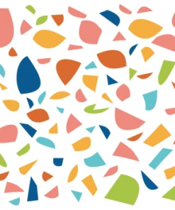 Decochic Stickers Muraux En Vinyle Terrazzo Rose Et Lilas -Boutique KidKraft stickers muraux en vinyle terrazzo multicolore terrazzo 6