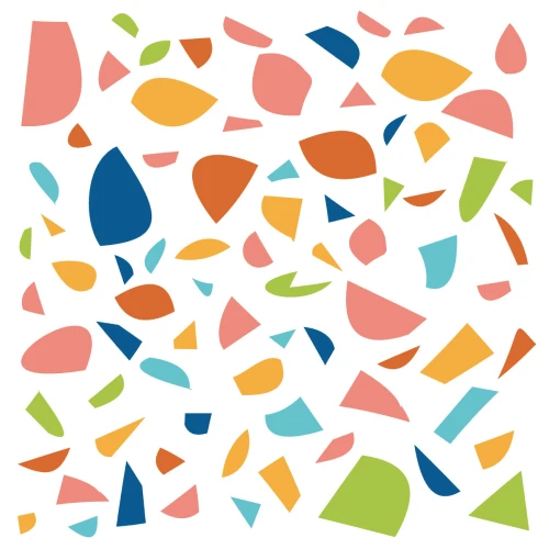 Decochic Stickers Muraux En Vinyle Terrazzo Multicolore 3 Decochic Stickers Muraux En Vinyle Terrazzo Multicolore