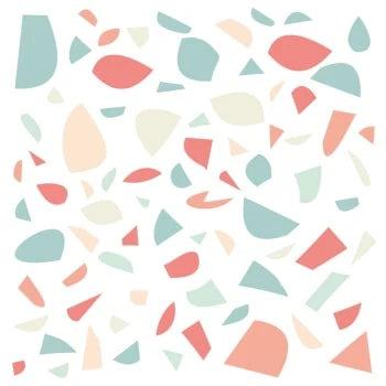 Decochic Stickers Muraux En Vinyle Terrazzo Multicolore 5 Decochic Stickers Muraux En Vinyle Terrazzo Multicolore – Image 3