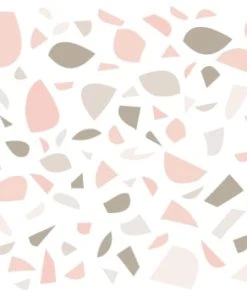 Decochic Stickers Muraux En Vinyle Terrazzo Vert Et Moutarde -Boutique KidKraft stickers muraux en vinyle terrazzo rose et gris tourterelle terrazzo