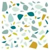 Decochic Stickers Muraux En Vinyle Terrazzo Vert Et Moutarde 2 Decochic Stickers Muraux En Vinyle Terrazzo Vert Et Moutarde -Boutique KidKraft stickers muraux en vinyle terrazzo vert et moutarde
