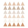 Decochic Stickers Muraux En Vinyle Triangles Marron Et Beige -Boutique KidKraft stickers muraux en vinyle triangles marron et beige