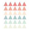 Decochic Stickers Muraux En Vinyle Triangles PĂȘche Et Vert 2 Decochic Stickers Muraux En Vinyle Triangles PĂȘche Et Vert -Boutique KidKraft stickers muraux en vinyle triangles peche et vert