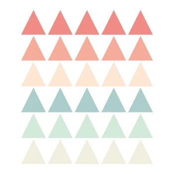 Decochic Stickers Mureaux En Vinyle Triangles Bleu Et Gris 4 Decochic Stickers Mureaux En Vinyle Triangles Bleu Et Gris – Image 2
