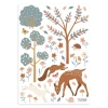 Lilipinso Stickers Muraux Forêt Biche Et Animaux En Vinyle Mat Multicolore -Boutique KidKraft stickers muraux foret biche et animaux en vinyle mat multicolore