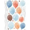 Lilipinso Stickers Muraux Grands Ballons En Vinyle Mat Multicolore -Boutique KidKraft stickers muraux grands ballons en vinyle mat multicolore