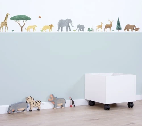 Lilipinso Stickers Muraux Les Animaux Du Monde En Vinyle Mat Multicolore 4 Lilipinso Stickers Muraux Les Animaux Du Monde En Vinyle Mat Multicolore â Image 2