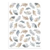 Lilipinso Stickers Muraux Les Plumes En Vinyle Mat Bleu -Boutique KidKraft stickers muraux les plumes en vinyle mat bleu