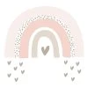 Decochic Stickers Mureaux En Vinyle Arc En Ciel Rose Et Gris Tourterelle -Boutique KidKraft stickers mureaux en vinyle arc en ciel rose et gris tourterelle 1