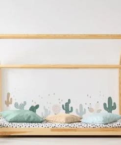 Decochic Stickers Mureaux En Vinyle Cactus Verts -Boutique KidKraft stickers mureaux en vinyle cactus verts 1