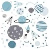 Decochic Stickers Mureaux En Vinyle Espace Bleu Et Gris -Boutique KidKraft stickers mureaux en vinyle espace bleu et gris