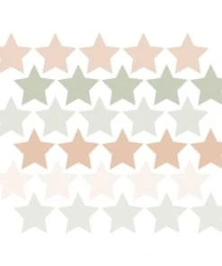 Decochic Stickers Mureaux En Vinyle étoiles Vert Et Beige -Boutique KidKraft stickers mureaux en vinyle etoiles vert et beige stars1