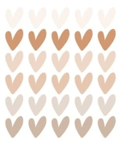 Decochic Stickers Muraux En Vinyle Petits Coeurs Bleu Et Beige 10 Decochic Stickers Muraux En Vinyle Petits Coeurs Bleu Et Beige -Boutique KidKraft stickers mureaux en vinyle petits coeurs marron et beige rainbows3 3