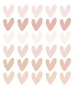 Decochic Stickers Muraux En Vinyle Petits Coeurs Bleu Et Beige 8 Decochic Stickers Muraux En Vinyle Petits Coeurs Bleu Et Beige -Boutique KidKraft stickers mureaux en vinyle petits coeurs rose et beige rainbows3 3