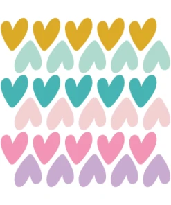 Decochic Stickers Mureaux En Vinyle Petits Coeurs Bleu Et Moutarde 13 Decochic Stickers Mureaux En Vinyle Petits Coeurs Bleu Et Moutarde -Boutique KidKraft stickers mureaux en vinyle petits coeurs rose et lilas 5