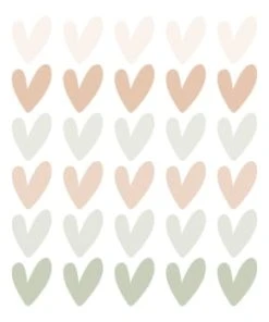 Decochic Stickers Muraux En Vinyle Petits Coeurs Bleu Et Beige 11 Decochic Stickers Muraux En Vinyle Petits Coeurs Bleu Et Beige -Boutique KidKraft stickers mureaux en vinyle petits coeurs vert et beige rainbows3 3