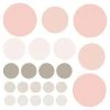 Decochic Stickers Mureaux En Vinyle Rondes Mix Rose Et Gris Tourterelle -Boutique KidKraft stickers mureaux en vinyle rondes mix rose et gris tourterelle