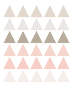 Decochic Stickers Mureaux En Vinyle Triangles Rose Et Gris Tourterelle 12 Decochic Stickers Mureaux En Vinyle Triangles Rose Et Gris Tourterelle -Boutique KidKraft stickers mureaux en vinyle triangles rose et gris tourterelle 2