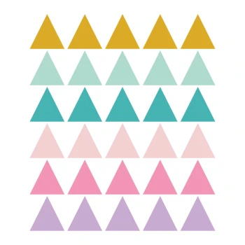 Decochic Stickers Mureaux En Vinyle Triangles Bleu Et Gris 6 Decochic Stickers Mureaux En Vinyle Triangles Bleu Et Gris – Image 4
