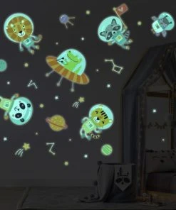 Ambiance Sticker Stickers Phosphorescents Lumineux Aventuriers De L'espace 85x60cm 11 Ambiance Sticker Stickers Phosphorescents Lumineux Aventuriers De L'espace 85x60cm -Boutique KidKraft stickers phosphorescents lumineux aventuriers de l espace 85x60cm 2