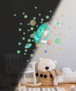 Ambiance Sticker Stickers Phosphorescents Lumineux Ourson Et 50 étoiles 60x60cm 10 Ambiance Sticker Stickers Phosphorescents Lumineux Ourson Et 50 étoiles 60x60cm -Boutique KidKraft stickers phosphorescents lumineux ourson et 50 etoiles 60x60cm 1