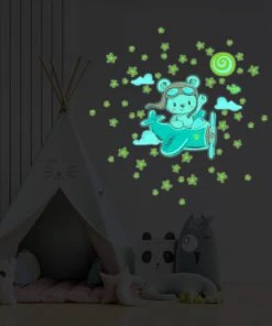 Ambiance Sticker Stickers Phosphorescents Lumineux Ourson Et 50 étoiles 90x100cm 13 Ambiance Sticker Stickers Phosphorescents Lumineux Ourson Et 50 étoiles 90x100cm -Boutique KidKraft stickers phosphorescents lumineux ourson et 50 etoiles 90x100cm 4