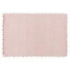 Maisons Du Monde Tapis à Pompons En Coton Rose 120x180
