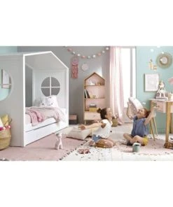 Maisons Du Monde Tapis à Pompons En Coton Rose 120x180 -Boutique KidKraft tapis a pompons en coton rose 120x180 1000 7 11 179714 5