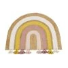 Maisons Du Monde Tapis Arc-en-ciel En Coton Et Jute Teins Multicolores 100x75