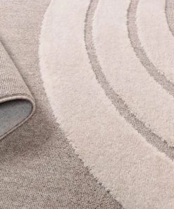 Nazar Tapis Beige Et Crème Motif Arc En Ciel Doux - 160x230 -Boutique KidKraft tapis beige et creme motif arc en ciel doux 160x230 3