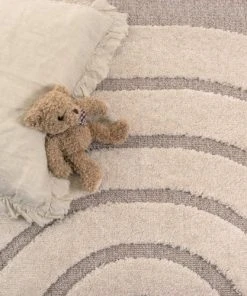 Nazar Tapis Beige Et Crème Motif Arc En Ciel Doux - 160x230 -Boutique KidKraft tapis beige et creme motif arc en ciel doux 160x230 6