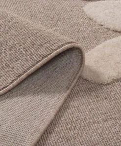 Nazar Tapis Beige Et Crème Motif En Relief Renne Doux - 120x170 -Boutique KidKraft tapis beige et creme motif en relief renne doux 120x170 4