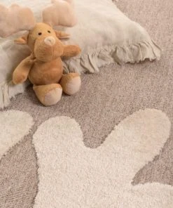 Nazar Tapis Beige Et Crème Motif En Relief Renne Doux - 120x170 -Boutique KidKraft tapis beige et creme motif en relief renne doux 120x170 6