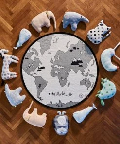 OYOY Living Design Tapis Blanc 100% Coton Ø135 Cm -Boutique KidKraft tapis blanc 100 coton oe135 cm 2