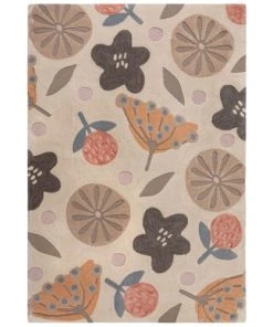 Novatrend Tapis Chambrea En Polyester Marron Noisette 120x170 Cm