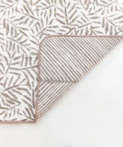 Toddlekind Tapis Coton 100% Biologique Réversible Taupe 120x120cm -Boutique KidKraft tapis coton 100 biologique reversible taupe 120x120cm 2