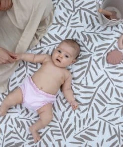 Toddlekind Tapis Coton 100% Biologique Réversible Taupe 120x120cm -Boutique KidKraft tapis coton 100 biologique reversible taupe 120x120cm 4