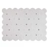 Lorena Canals Tapis Coton Forme Biscuit Blanc 120x160