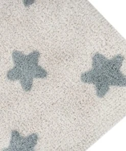 Lorena Canals Tapis Coton Lavable étoiles Bleu 120x160cm 11 Lorena Canals Tapis Coton Lavable étoiles Bleu 120x160cm -Boutique KidKraft tapis coton lavable etoiles bleu 120x160cm 3