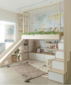 Lorena Canals Tapis Coton Lavable Forêt De Pins Beige 140x200cm -Boutique KidKraft tapis coton lavable foret de pins beige 140x200cm 5