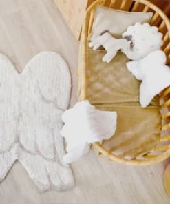 Lorena Canals Tapis Coton Lavable Mini Ailes 75x100cm -Boutique KidKraft tapis coton lavable mini ailes 75x100cm 2