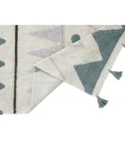 Lorena Canals Tapis Coton Lavable Mini Aztèque 70x100cm -Boutique KidKraft tapis coton lavable mini azteque 70x100cm 2