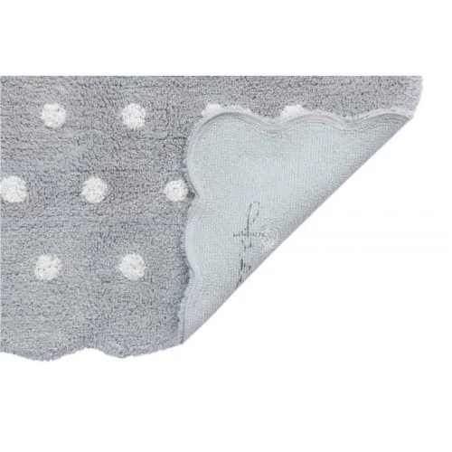 Lorena Canals Tapis Coton Lavable Mini Biscuit Gris 70x100cm 6 Lorena Canals Tapis Coton Lavable Mini Biscuit Gris 70x100cm – Image 4