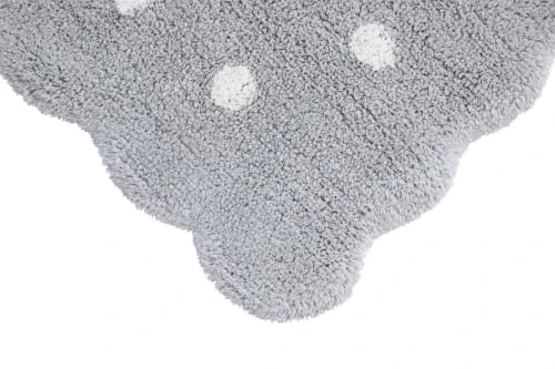 Lorena Canals Tapis Coton Lavable Mini Biscuit Gris 70x100cm 8 Lorena Canals Tapis Coton Lavable Mini Biscuit Gris 70x100cm – Image 6