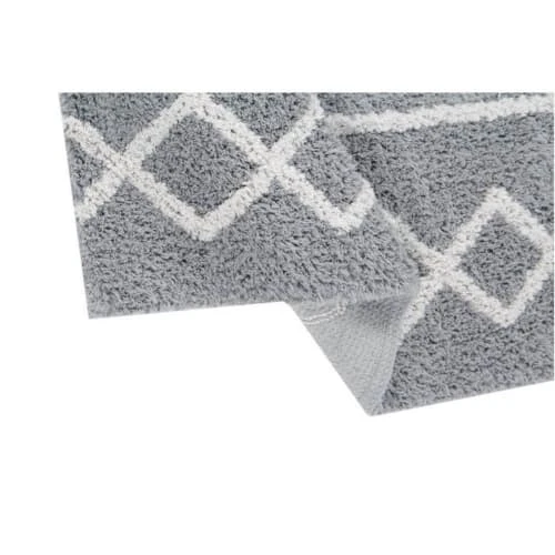 Lorena Canals Tapis Coton Lavable Naturel Gris 120x160cm 5 Lorena Canals Tapis Coton Lavable Naturel Gris 120x160cm – Image 3