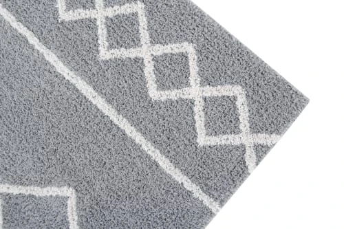 Lorena Canals Tapis Coton Lavable Naturel Gris 120x160cm 7 Lorena Canals Tapis Coton Lavable Naturel Gris 120x160cm – Image 5