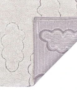 Lorena Canals Tapis Coton Lavable Nuages 90x130cm -Boutique KidKraft tapis coton lavable nuages 90x130cm 3