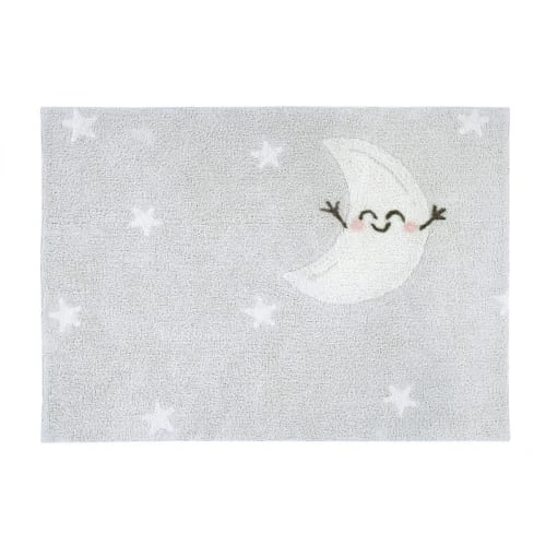Lorena Canals Tapis Coton Lavable Rectangulaire Lune 120x160cm 3 Lorena Canals Tapis Coton Lavable Rectangulaire Lune 120x160cm
